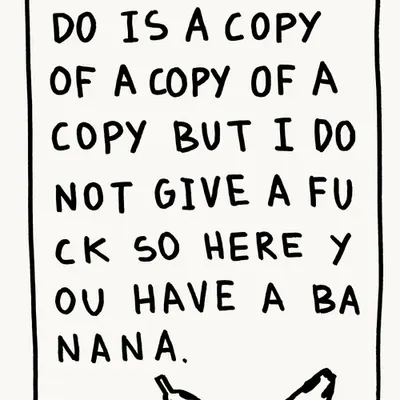 ALL I DO IS A COPY