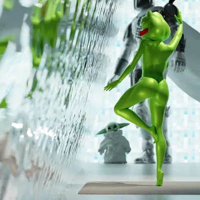 Nude Yoda Girl