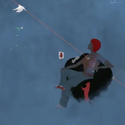 On the clouds