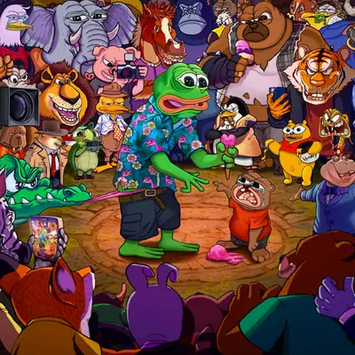 🐸 Pepe and the little Bear 💖