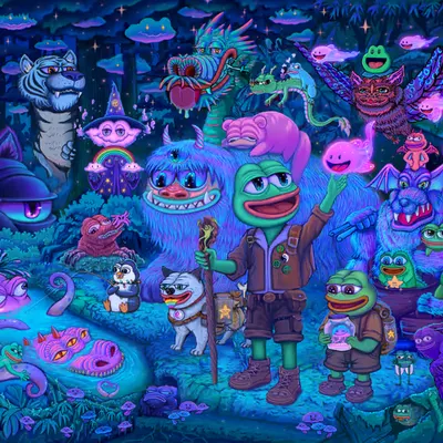 Adventure in the magical forest
