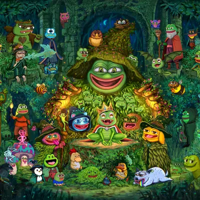 🐸 frog family 💚