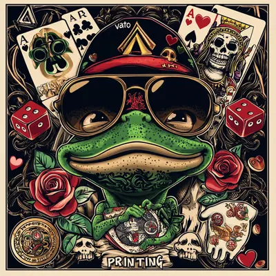 //vDRAFT: pepe by vato printing