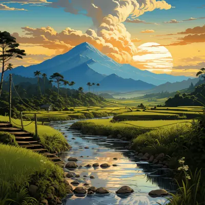 Paradise Behind The House
