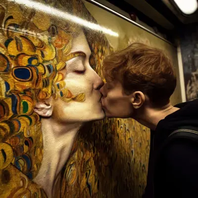 Gustav Klimt | The Kiss