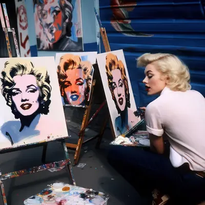 Marilyn Seizing the Means of Production