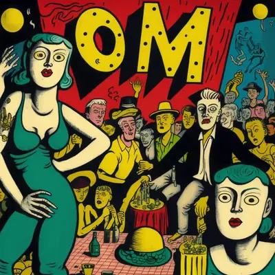 OM Lady in Green