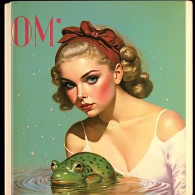 OM Woman with Pepe