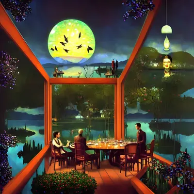 Full moon supper