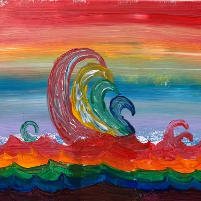 Rainbow Wave