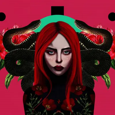 She breathes flowers