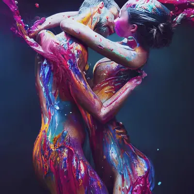 Embrace of atoms