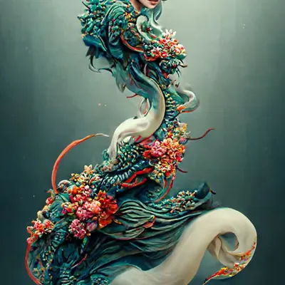 Benzaiten (騎龍弁財天)
