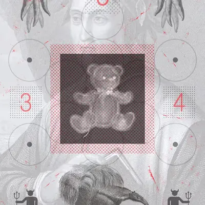 Dante Alighieri with Teddy Bear and Peperoncini