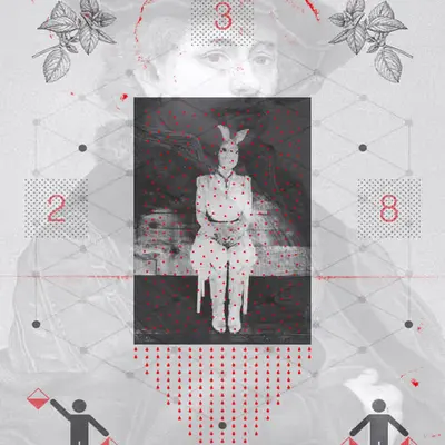 Semaphoric Rembrandt with Bunny Rabbit and Mint
