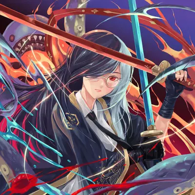 SSR PFP NO.1 VAKURAN : 水と火の剣士