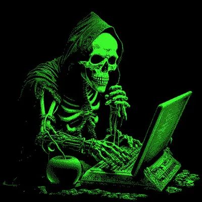 Skeleton IBM ghost