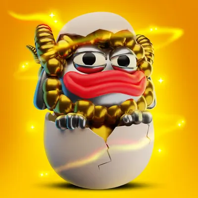 An Egg of the Golden Frog Sheep! #1/13