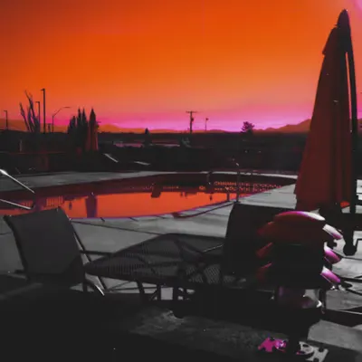 Pool day on Mars
