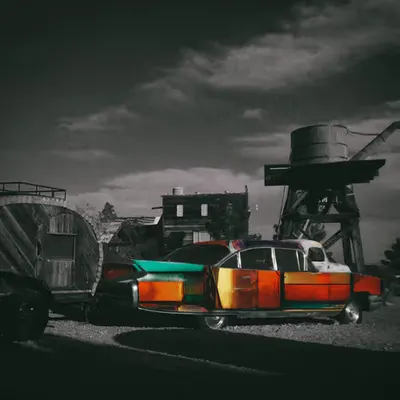 Crazy Desert Car