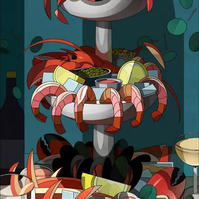 Seafood Tower