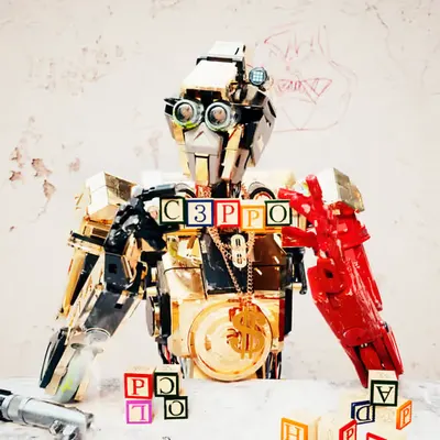 #02 . C3PO & Chappie mashup