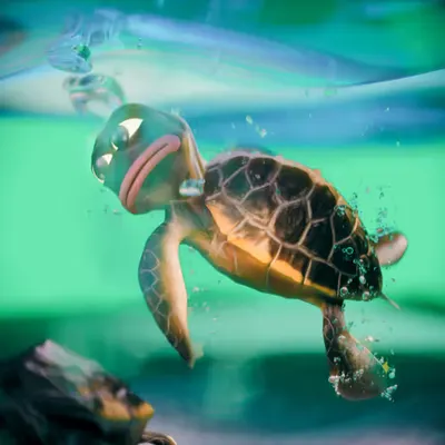 Natural Pepes 🐢 baby turtle