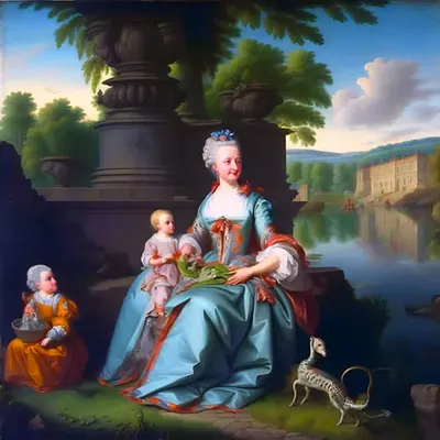 The noble lady
