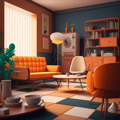 The former living room