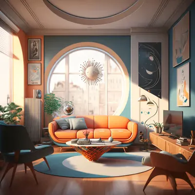 The former living room