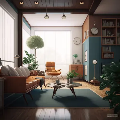 The former living room