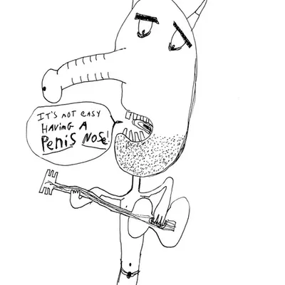 It's Not Easy Having A Penis Nose