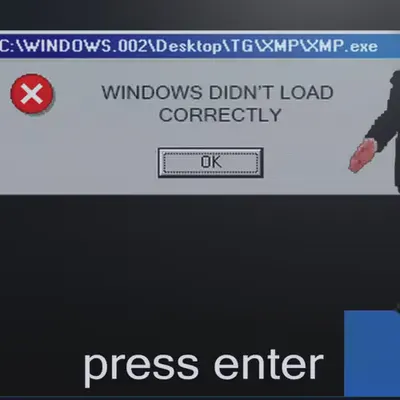 Windows Didn't Load Correctly