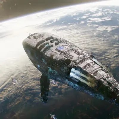 Space whale