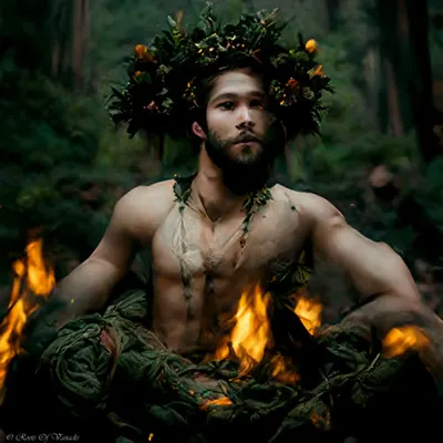 The Greek God Dionysus