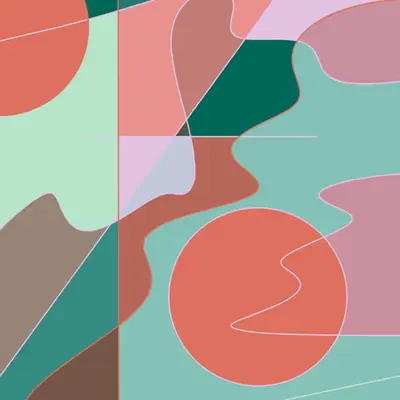 Freehand Sketch-color palette: aglonema