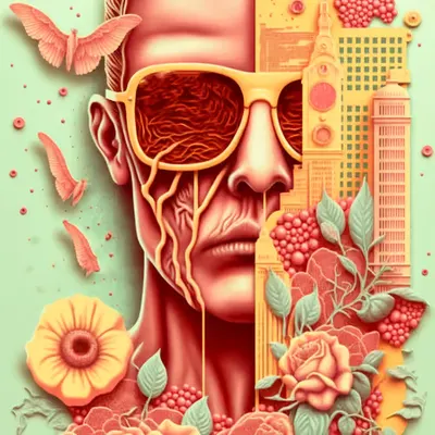Mr. Billy's Floral abstraction