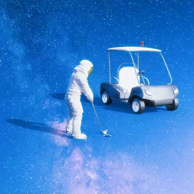 Cosmic Golfer ⛳️ #1/24