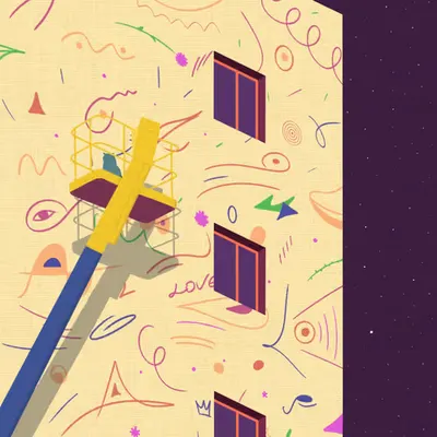Night mural