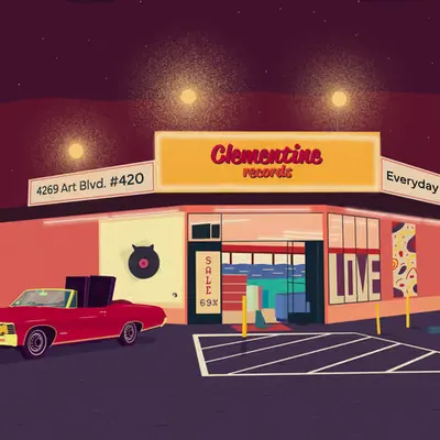 Vinyl store
