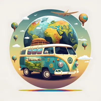 Summer, Earth Globe at Dusk