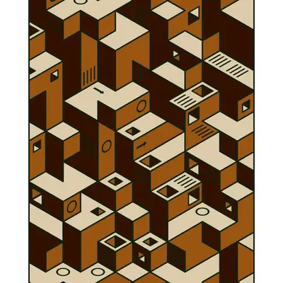 When Escher dreams of Tiramisu