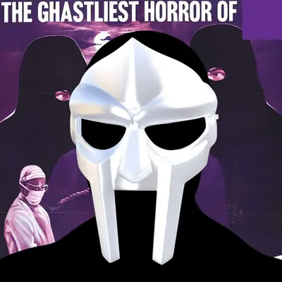 Villain #204 - The Pearl DOOM Villain on the Executioners background with the Purple Accent