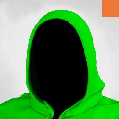 Villain #215 - The Green Hoodie Villain on the Original background with the Original Accent