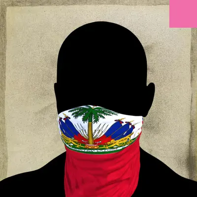Villain #217 - The Haitian Villain on the Dusty Paper background with the Pink Accent