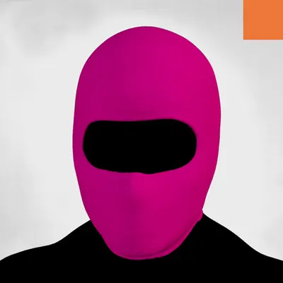 Villain #322 - The Pink Balaclava Villain on the Original background with the Original Accent