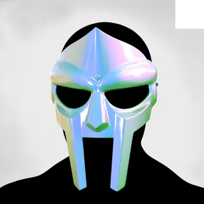 Villain #340 - The Candy Paint DOOM Villain on the Original background with the White Accent