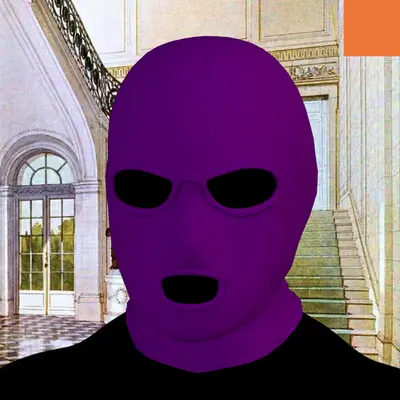 Villain #357 - The Purple Ski Mask Villain on the Riches background with the Original Accent