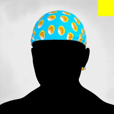 Villain #358 - The Dragonball Durag Villain on the Original background with the Yellow Accent