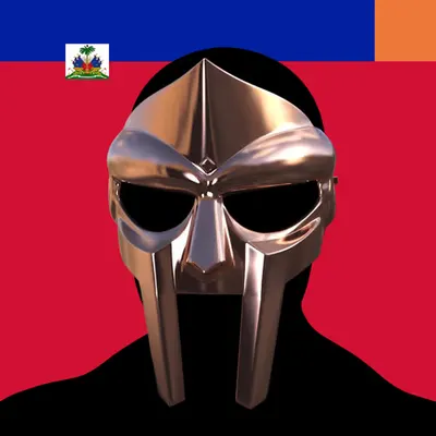 Villain #397 - The Copper DOOM Villain on the Haitian background with the Original Accent